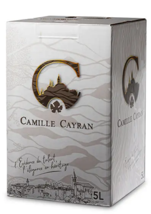68. Camille Cayran, Bag in box 5 liter